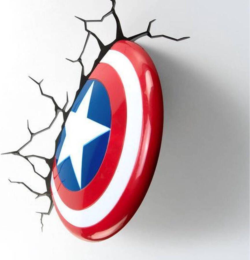 3DLightFX Marvel 3D Light Captain America Shield