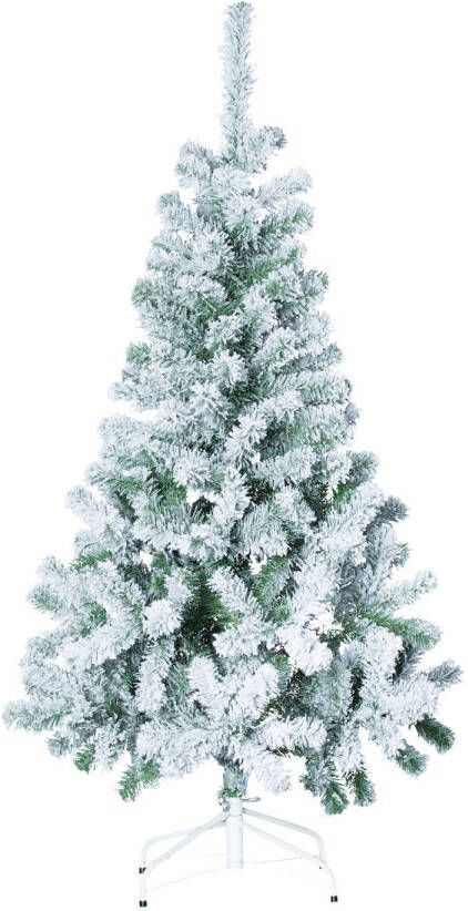 4Goodz mooie Kunstkerstboom met sneeuw 210 cm 127 cm breed