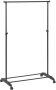 5Five Kledingrek met enkele stang kunststof metaal zwart 80 x 42 x 160 cm Kledingrekken - Thumbnail 2