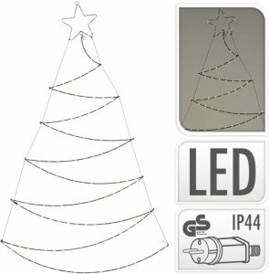 Ambiance Kerstboom met 150 LED&apos;s 150 cm