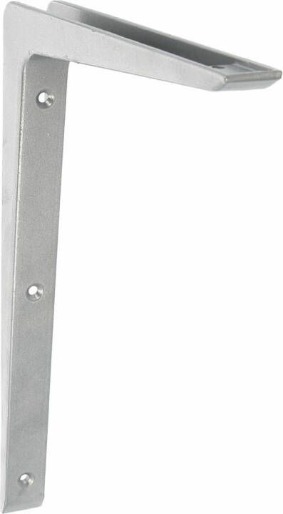 AMIG Plankdrager planksteun aluminium gelakt zilvergrijs H250 x B200 mm Plankdragers
