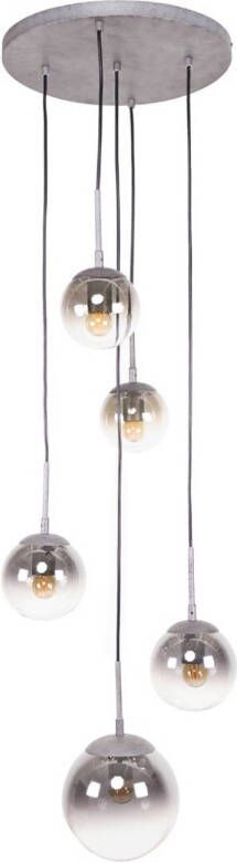 AnLi Style Hanglamp 5L bubble shaded getrapt