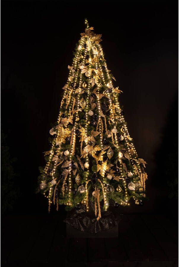 Anna&apos;s Collection Anna Collection Cascade draadverlichting voor boom 150 cm 480 leds Kerstverlichting kerstboom