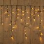Anna's Collection Ijspegelverlichting lichtsnoeren met 200 warm witte lampjes Ijspegellampjes ijspegellichtjes Kerstverlichting Lichtsnoeren - Thumbnail 1