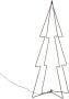 Anna's Collection Verlichte figuren 3D kerstbomen lichtbomen classic warm 72 cm voor buiten Decoratieboom 3D boom met verlichting kerstverlichting figuur - Thumbnail 1