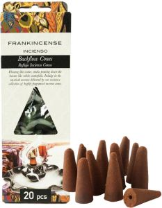 Arowell Backflow Wierookkegels Incense cones 20 stuks frankincense