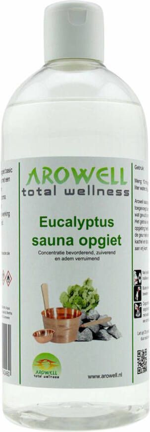 Arowell Eucalyptus Sauna opgiet Saunageur 500 ml
