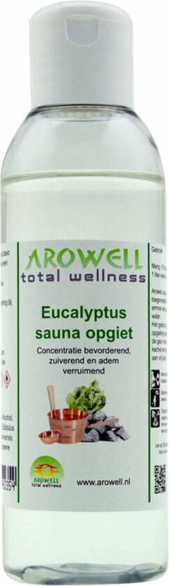 Arowell Eucalyptus sauna opgiet saunageur opgietconcentraat 150 ml