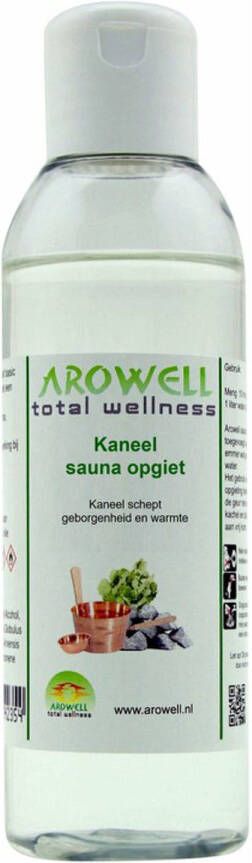 Arowell Kaneel sauna opgiet saunageur opgietconcentraat 100 ml