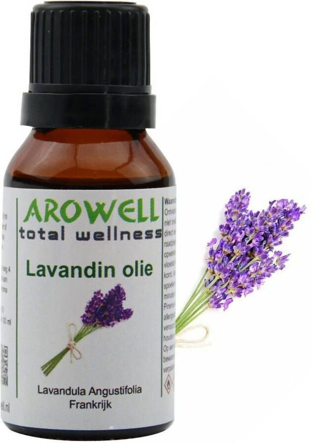 Arowell Lavandin etherische olie geurolie sauna opgiet 15 ml (Lavandula Angustifolia)