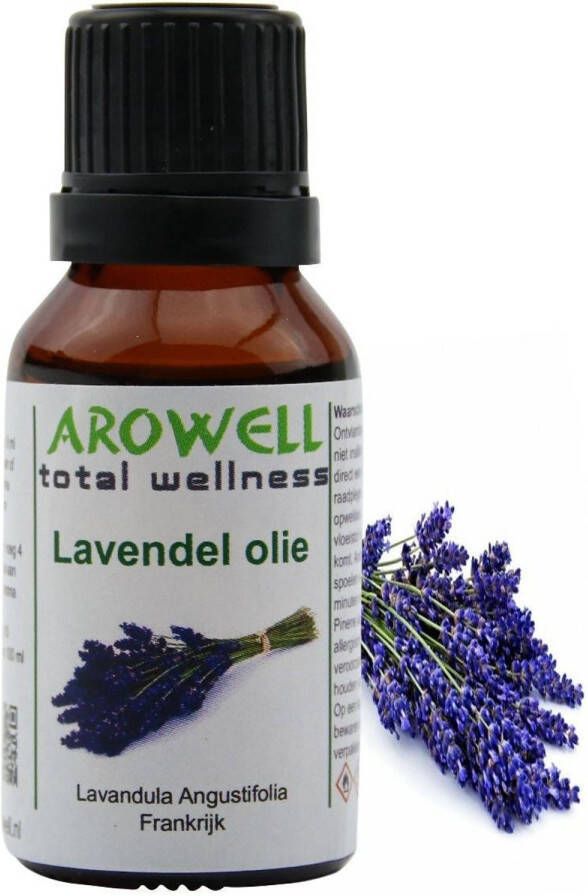 Arowell Lavendel etherische olie geurolie sauna opgiet 15 ml (Lavandula Angustifolia)