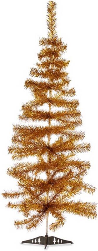 Krist+ Kunst kerstboom klein goud 120 cm Kunstkerstboom