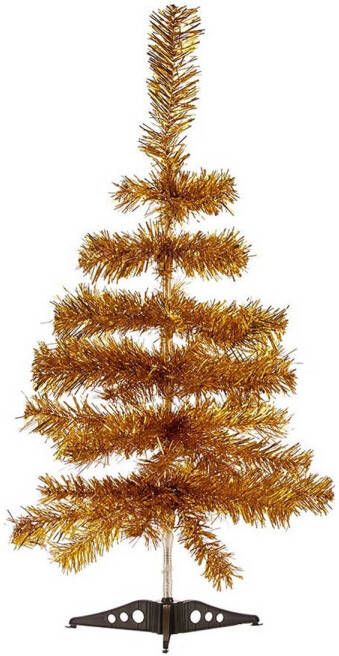 Krist+ kunst kerstboom klein goud 60 cm Kunstkerstboom