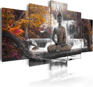 Artgeist Autumn Buddha Canvas Schilderij