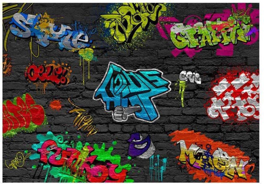 Artgeist Fotobehang Graffiti Wall 400x280cm Vliesbehang