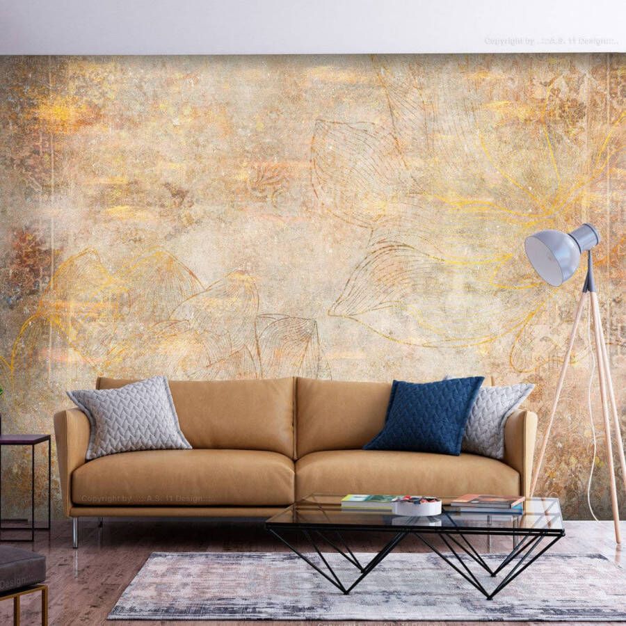 Artgeist Golden Etude Vlies Fotobehang