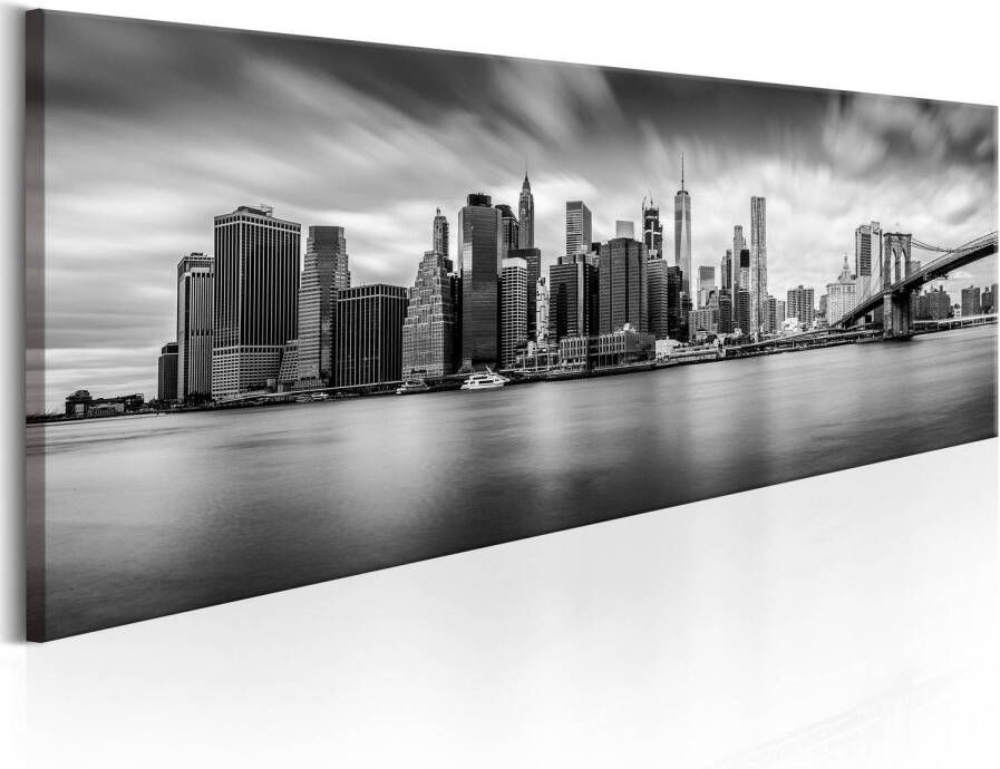 Artgeist New York Stylish City Canvas Schilderij 135x45cm