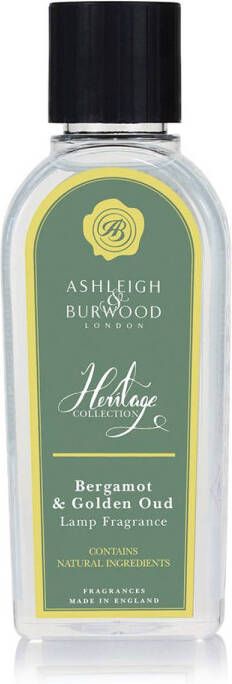 Ashleigh & Burwood Navulling voor geurbrander Heritage Bergamot & Golden Oud 250 ml