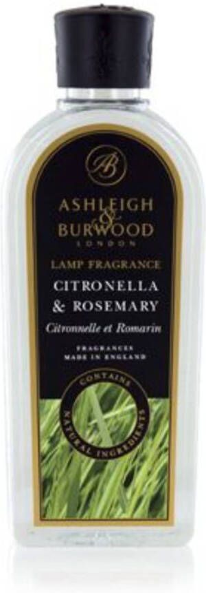 Ashleigh & Burwood Geurlamp olie Citronella & Rosemary L