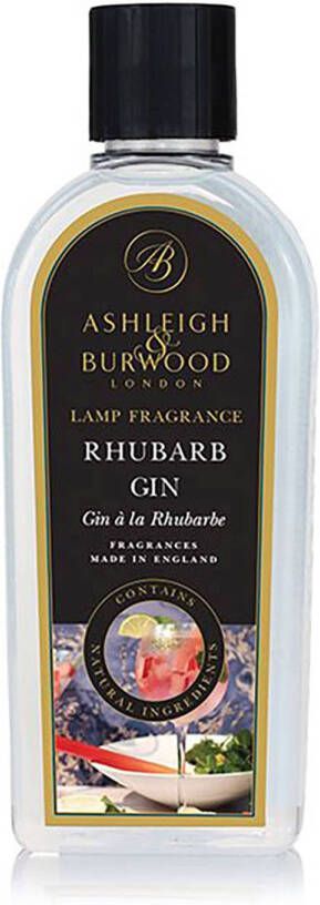 Ashleigh & Burwood Navulling voor geurbrander Rhubarb Gin 500 ml