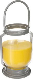 ATMOSPHERA Antimuggen Citronella kaars lantaarn in glas 65 branduren Geurkaarsen citrus geur geurkaarsen