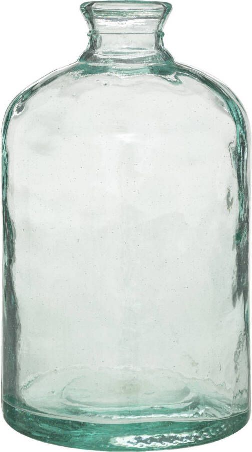 Atmosphera bloemenvaas Apotheker Fles model transparant glas H32 x D18 cm Vazen