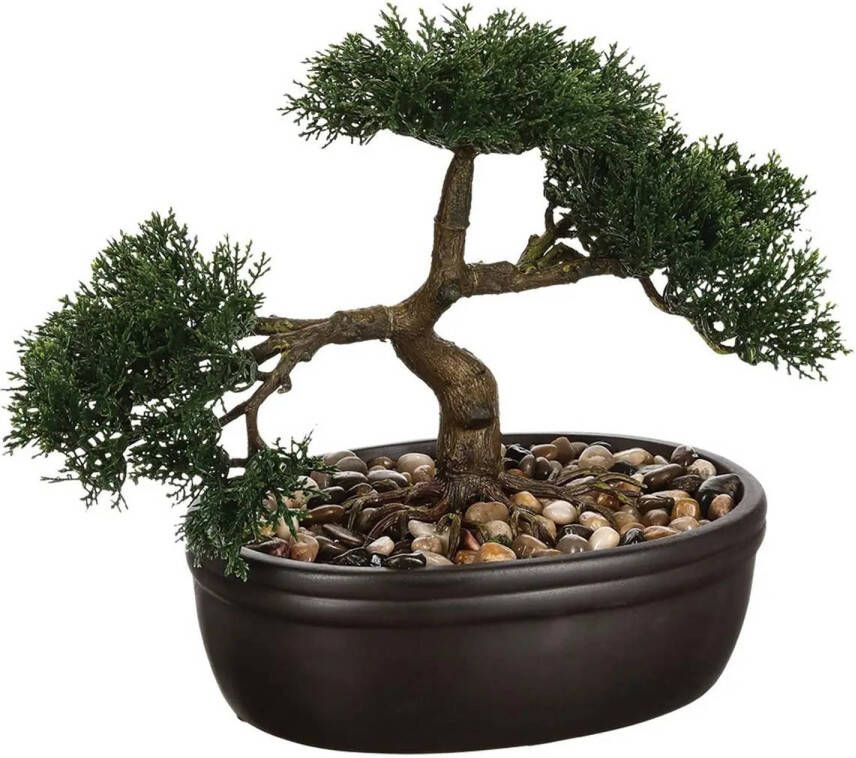 Atmosphera bonsai in keramische pot 23 cm Kunstplanten
