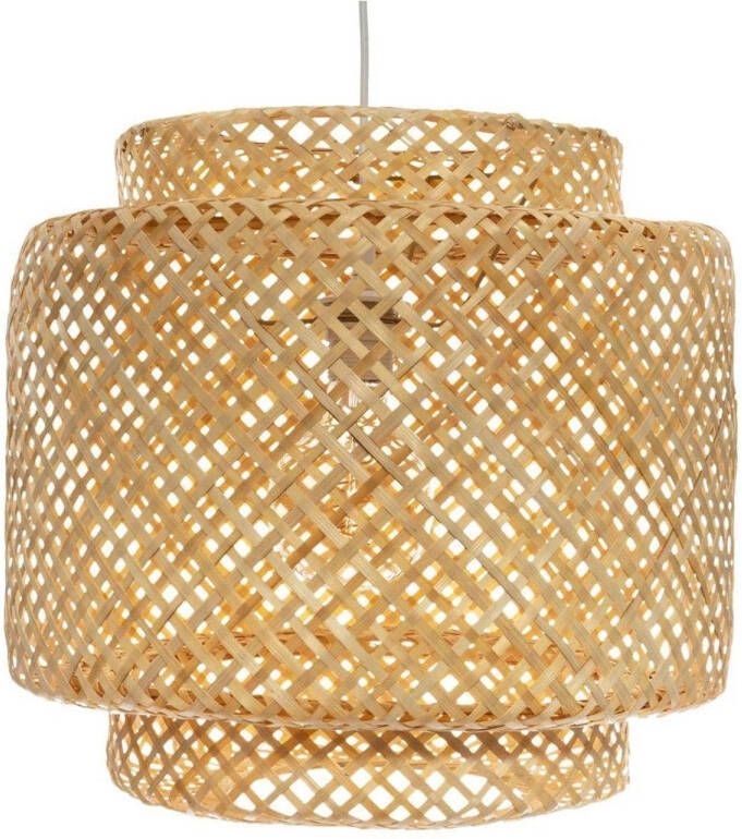 ATMOSPHERA Liby hanglamp in natuurlijk bamboe Diameter 40 cm Beige