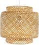 ATMOSPHERA Liby hanglamp in natuurlijk bamboe Diameter 40 cm Beige - Thumbnail 1