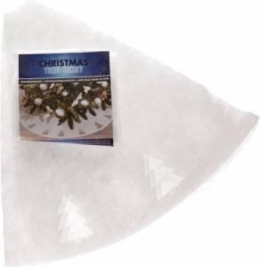 Basic Kerstboomrok Sneeuwkleed Kerstboom 98 Cm