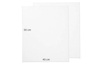 Basic Van Bleiswijck Holland: Canvas Schilderdoek 2 stuks (40x50 cm)
