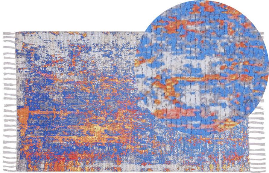 Beliani ACARLAR Laagpolig-Multicolor-Polyester