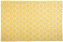 Beliani AKSU Vloerkleed geel 160x230 - Thumbnail 1