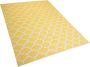 Beliani AKSU Vloerkleed geel 160x230 - Thumbnail 2