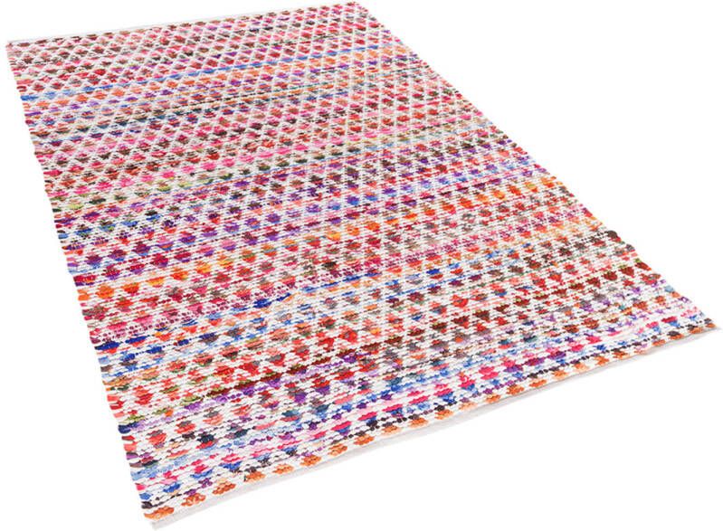 Beliani ARAKLI Laagpolig-Multicolor-Polyester