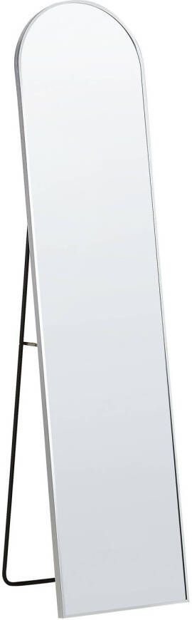 Beliani BAGNOLET Staande spiegel-Zilver-Aluminium