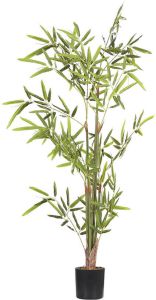 Beliani Bamboo Kunstplant-groen-synthetisch Materiaal