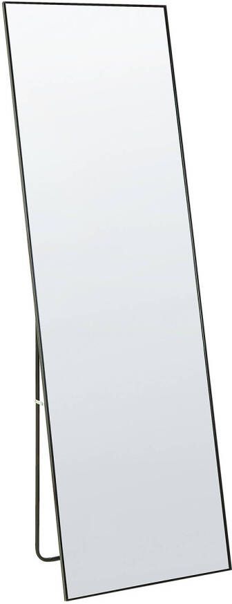 Beliani BEAUVAIS Staande spiegel-Zwart-Aluminium