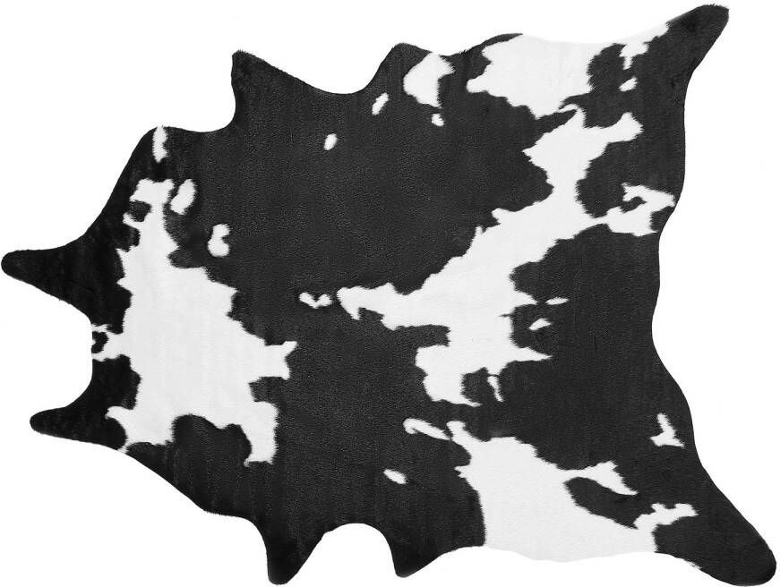 Beliani BOGONG Schapenvacht-Zwart-Acryl Polyester