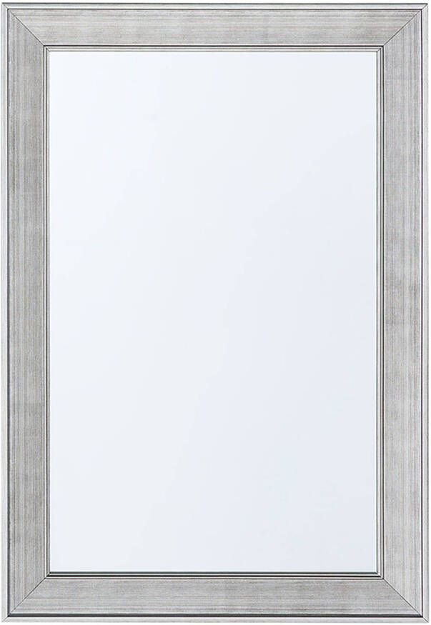 Beliani BUBRY Wandspiegel-Zilver-Synthetisch materiaal