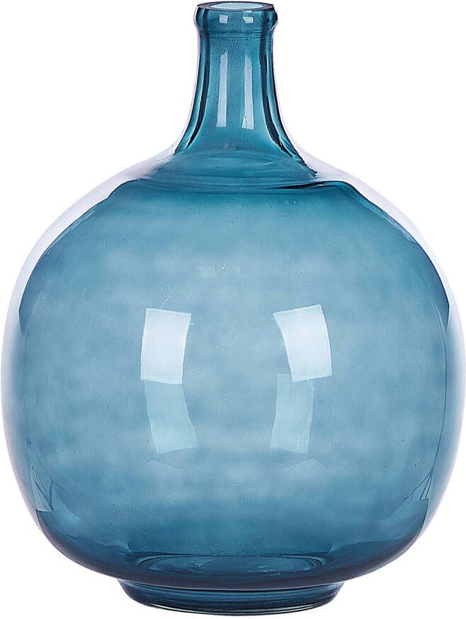 Beliani CHAPPATHI Decovaas-Blauw-Glas