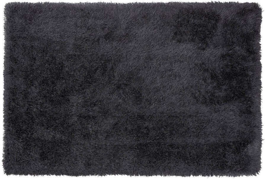 Beliani Cide Vloerkleed-zwart-polyester