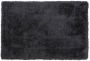 Beliani Cide Vloerkleed-zwart-polyester - Thumbnail 1