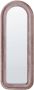 Beliani CULAN Wandspiegel Roze Fluweel - Thumbnail 1
