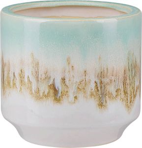 Beliani CYME Bloemenvaas-multicolor-Keramiek