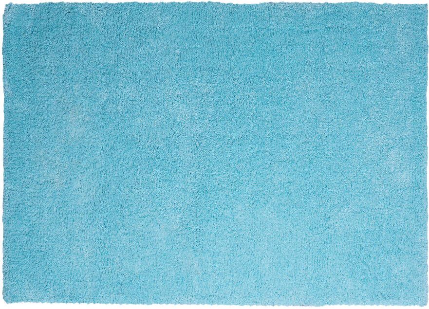 Beliani Demre Vloerkleed-blauw-polyester