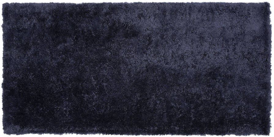 Beliani EVREN Shaggy-Blauw-Polyester
