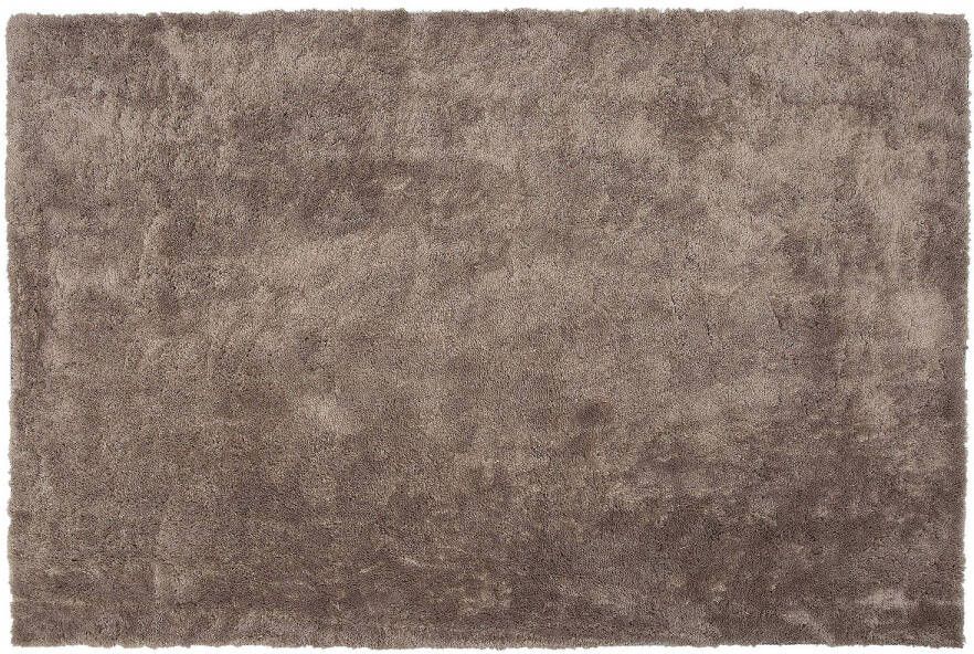 Beliani Evren Vloerkleed-bruin-polyester
