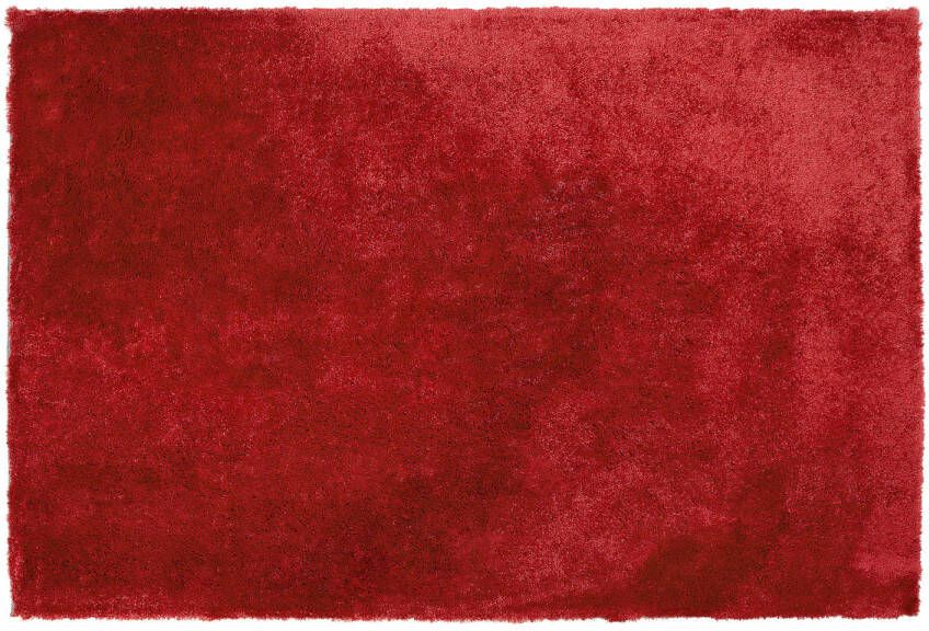 Beliani Evren Vloerkleed-rood-polyester