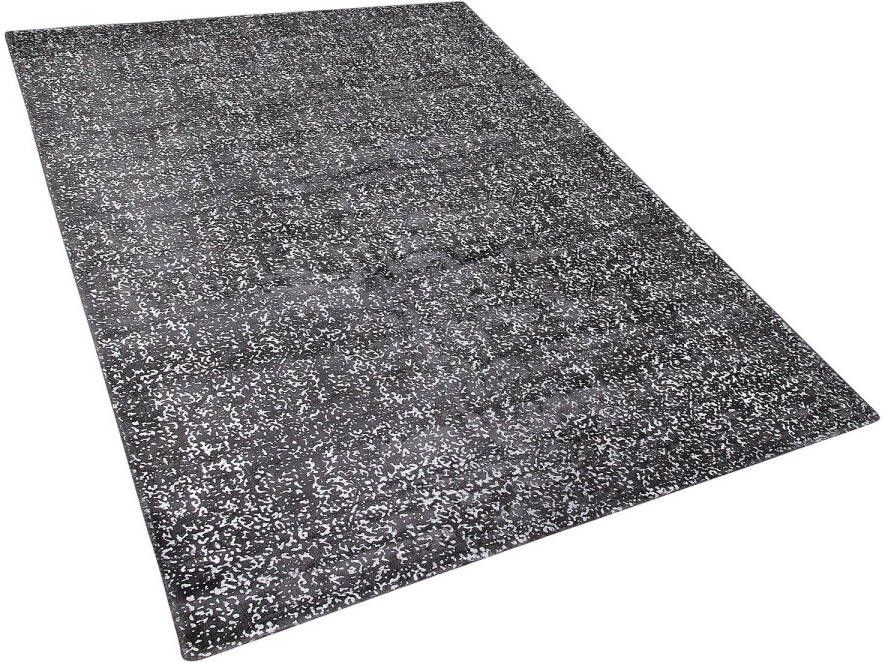 Beliani Evren Vloerkleed-grijs-polyester